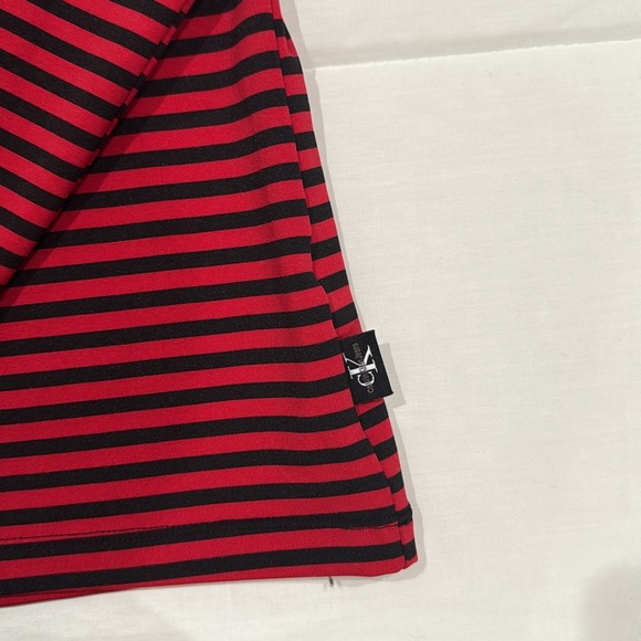Striped Red and Black Women's Top - Picture 2 of 6